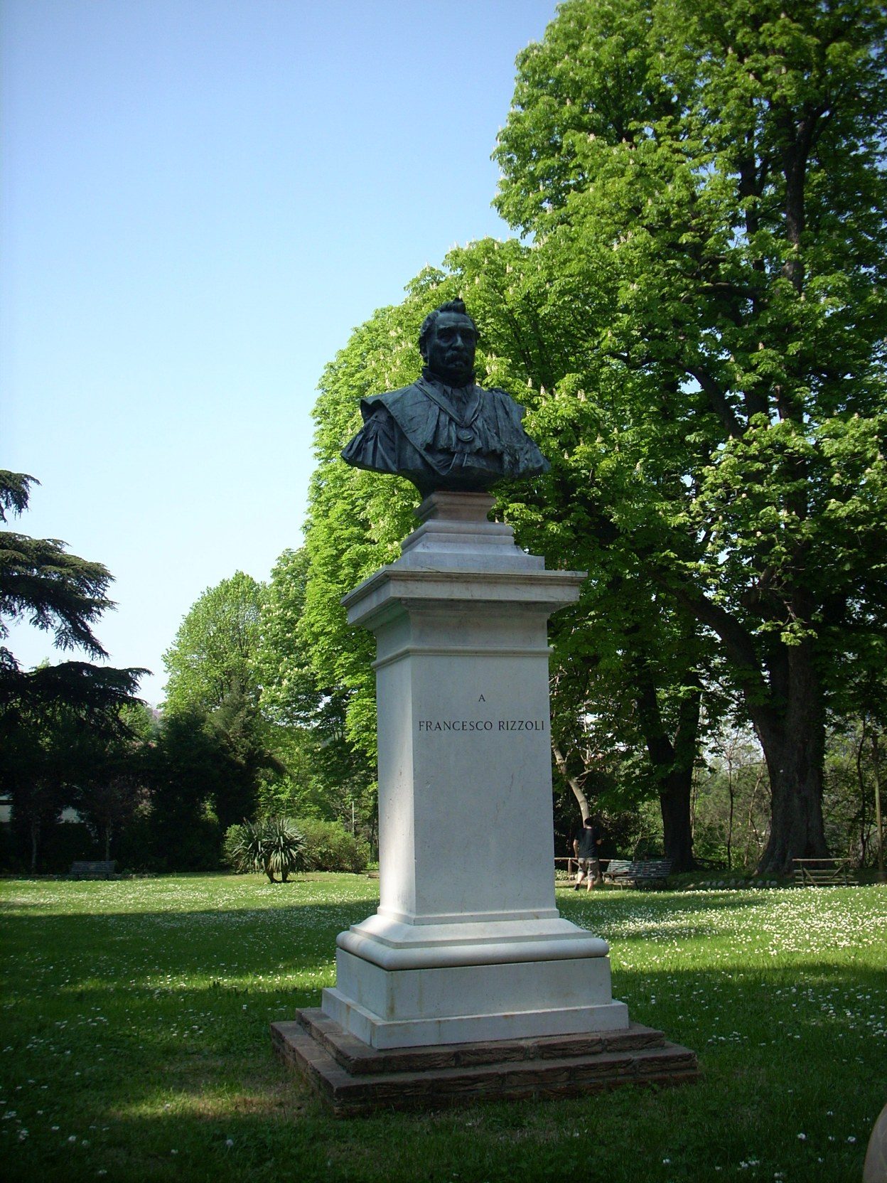 Francesco Rizzoli's bust, Istituto Ortopedico Rizzoli, Bologna - 01.JPG